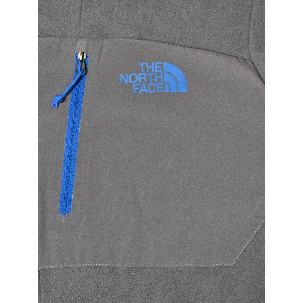 The North Face Mens Gray Fleece Jacket Full Zip Outdoor‎ Coat M/M Medium (K) - Picture 3 of 7
